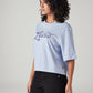 Women's Embroidered Relaxed Fit T-Shirt - Side View