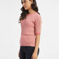 Women's Striped Round Neck Top - e0063281-0388-492c-a8c7-622bcf3c0753 View