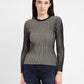Women's Striped Crew Neck Top - 7f25dc0e-d851-4db8-a18a-94f0814d7d77 View