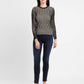 Women's Striped Crew Neck Top - 3cf9f16f-1a3b-4428-a1b6-2db6c3770f1e View