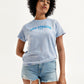 Women's Graphic Print Regular Fit T-Shirt - Elevated View