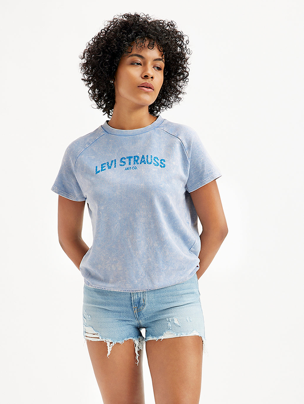 Women's Graphic Print Regular Fit T-Shirt - Styleshot View