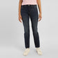 Women's 314 Blue Straight Fit High Rise Jeans - Front View