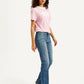 Women's 314 Blue Straight Fit High Rise Jeans - Side View
