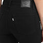 Women's 726 Black Flared Fit High Rise Jeans - 540561c2-ee1e-491b-9225-d1a5a813aaca View