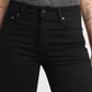 Women's 726 Black Flared Fit High Rise Jeans - 55e7d538-cf09-41c5-9821-132f060234b0 View