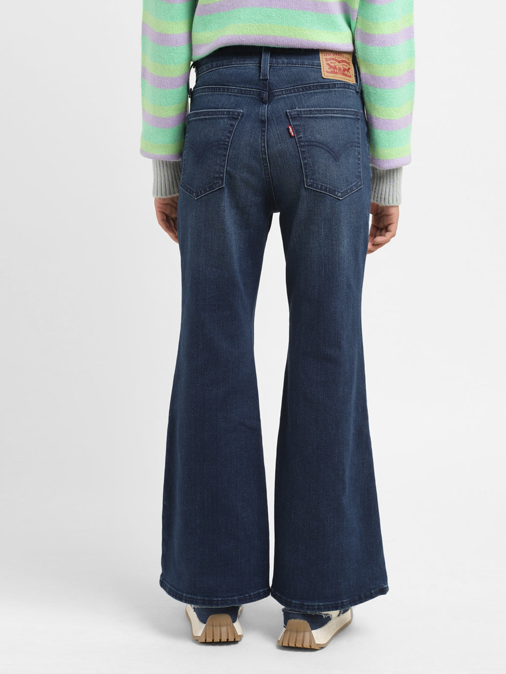 Women's 726 Indigo Flared Fit High Rise Jeans - c8f693ee-65b5-4e3f-be63-a3c0204670be View