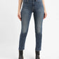 Women's 726 Blue Flared Fit Mid Rise Jeans - b033cdf5-8c4f-46a2-bac6-a6f572747be4 View