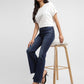 Women's 726 Blue Flared Fit Mid Rise Jeans - 94688824-4c95-4981-80fe-d2641cb5fba5 View
