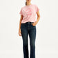 Women's 726 Blue Flared Fit High Rise Jeans - a366c9f1-9731-4916-b20e-fff33117a8e4 View