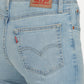 Women's 726 Blue Flared Fit High Rise Jeans - 6 View