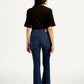 Women's 726 Indigo Flared Fit Mid Rise Jeans - Back View