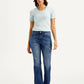 Women's 724 Blue Straight Fit High Rise Jeans - d00f0072-63c9-4fe6-9ef4-cb546d454d16 View