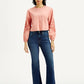 Women's 726 Dark Indigo Flared Fit High Rise Jeans - Front View