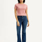 Women's 726 Dark Indigo Flared Fit High Rise Jeans - Front View