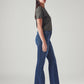 Women's 726 Blue Flared Fit High Rise Jeans - Side View