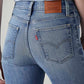 Women's 726 Med Indigo Flared Fit High Rise Jeans - 20 View
