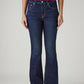 Women's 726 Dark Blue Slim Flare Fit High Rise Jeans - 485ad225-07b4-450c-a24b-7259e7bd7c14 View