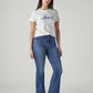 Women's 726 Light Indigo Flared Fit High Rise Jeans - Front View