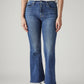 Women's 726 Light Indigo Flared Fit High Rise Jeans - Front View