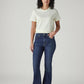 Women's 726 Dark Blue Flared Fit High Rise Jeans - Front View