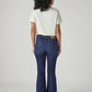 Women's 726 Dark Blue Flared Fit High Rise Jeans - Back View