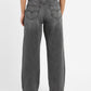 Women's Black Baggy Fit Mid Rise Jeans - 35524a66-92a7-4051-b092-caa963fd78ac View