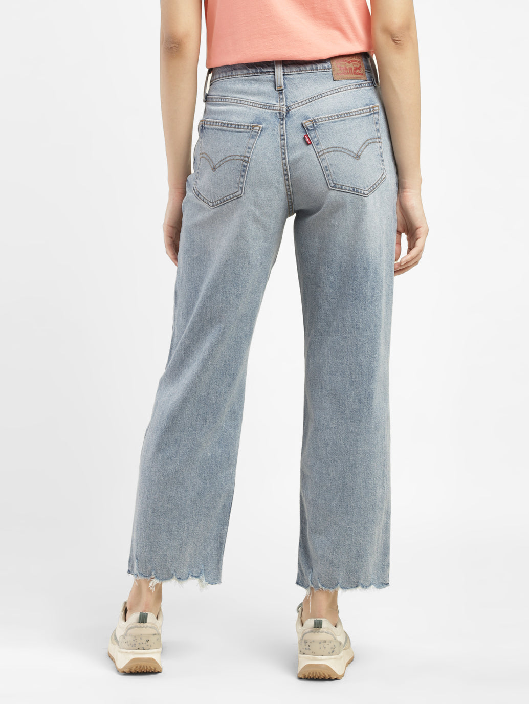 Women's 94 Blue Baggy Fit High Rise Jeans - 10ed1739-d972-4fce-b4dc-b07fa9663bce View
