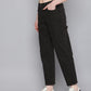 Women's 94 Black Baggy Fit High Rise Jeans - 2 View
