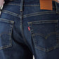 Women's 94 Dark Blue Baggy Fit Mid Rise Jeans - Detail View