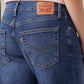 Women's 94 Blue Baggy Fit High Rise Jeans - Detail View