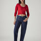 Women's 94 Dark Blue Baggy Fit Mid Rise Jeans - 20 View