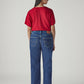 Women's 94 Blue Baggy Fit Mid Rise Jeans - 20 View