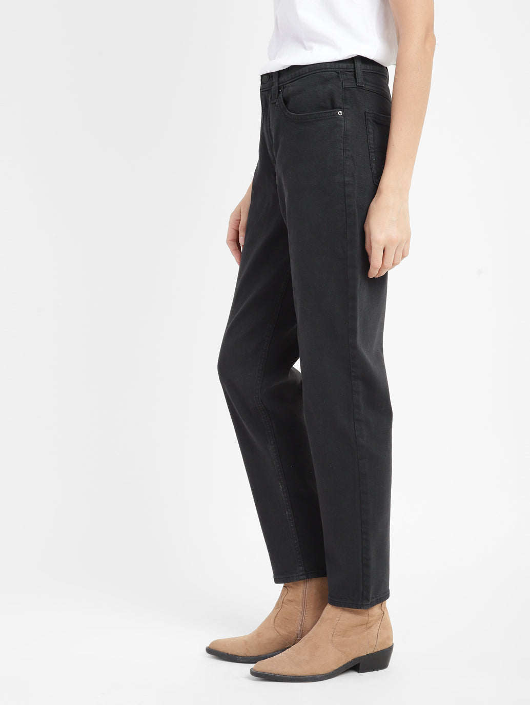 Women's 80s Mom Black Loose Fit High Rise Jeans - 9e147194-018b-4734-97eb-74794c5d437b View
