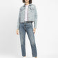 Women's 80s Mom Blue Loose Fit Mid Rise Jeans - StyleShot View