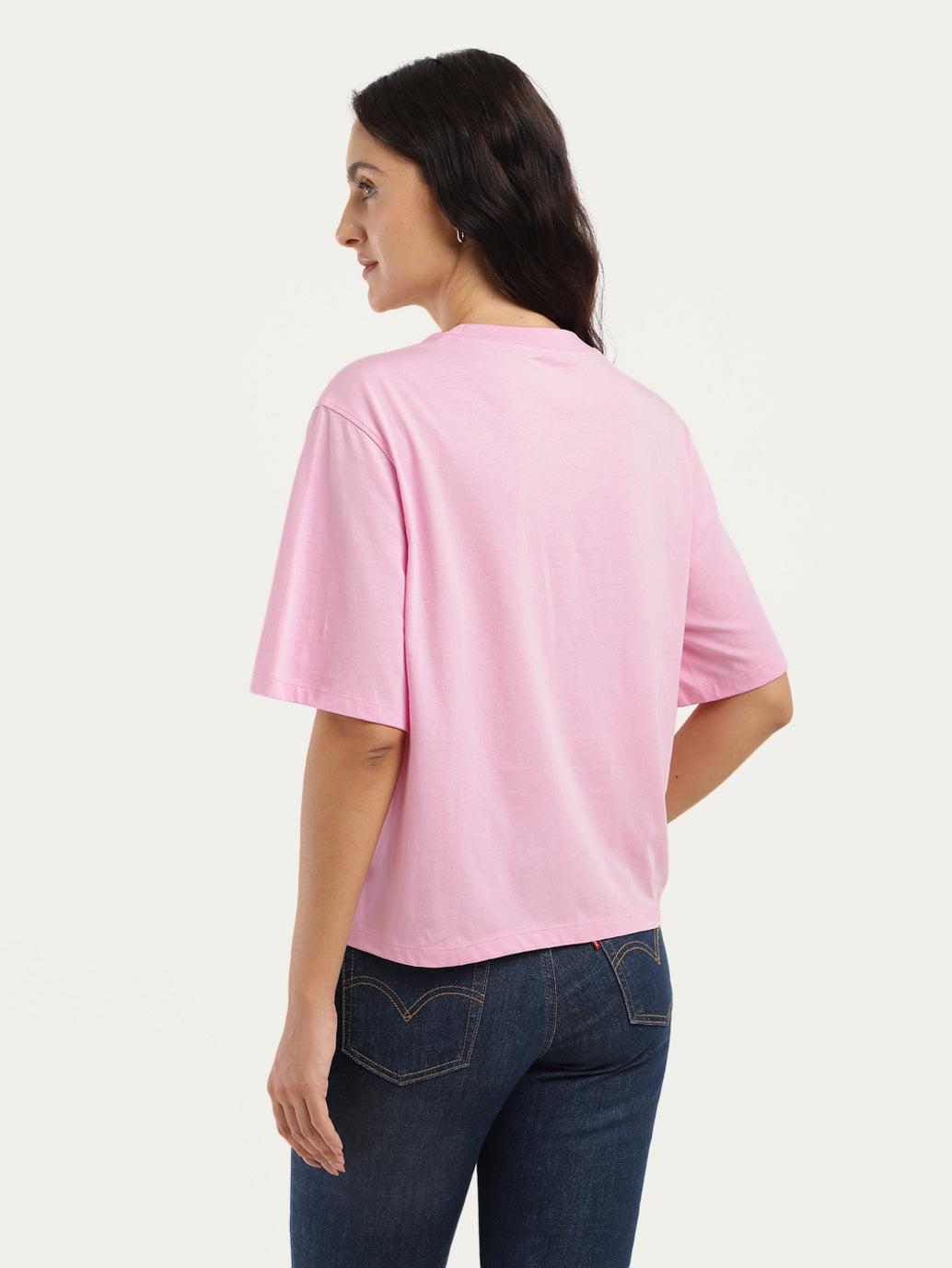 Women's Brand Logo Oversized T-Shirt - 5eac2932-5c6b-4387-92cb-1f90a2e6059b View