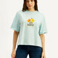 Women's Graphic Print Relaxed Fit T-shirt - Front View