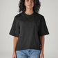 Women's Knitted Regular Fit T-Shirt - Front View