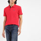 Men's Red Polo Collar T-Shirt - 783047cc-119f-4ce3-8bf9-d89cf161c367 View