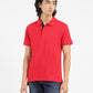 Men's Red Polo Collar T-Shirt - ef4ec700-1db1-4be7-b310-c3336cbfd6f7 View