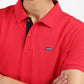 Men's Red Polo Collar T-Shirt - c6e986f2-a642-4d07-a370-6edc55ae4068 View