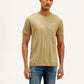 Men's Brand Logo Slim Fit T-shirt - Front View