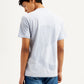 Men's Graphic Print Slim Fit T-Shirt - Back View