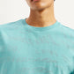 Men's Textured Slim Fit T-Shirt - 20 View