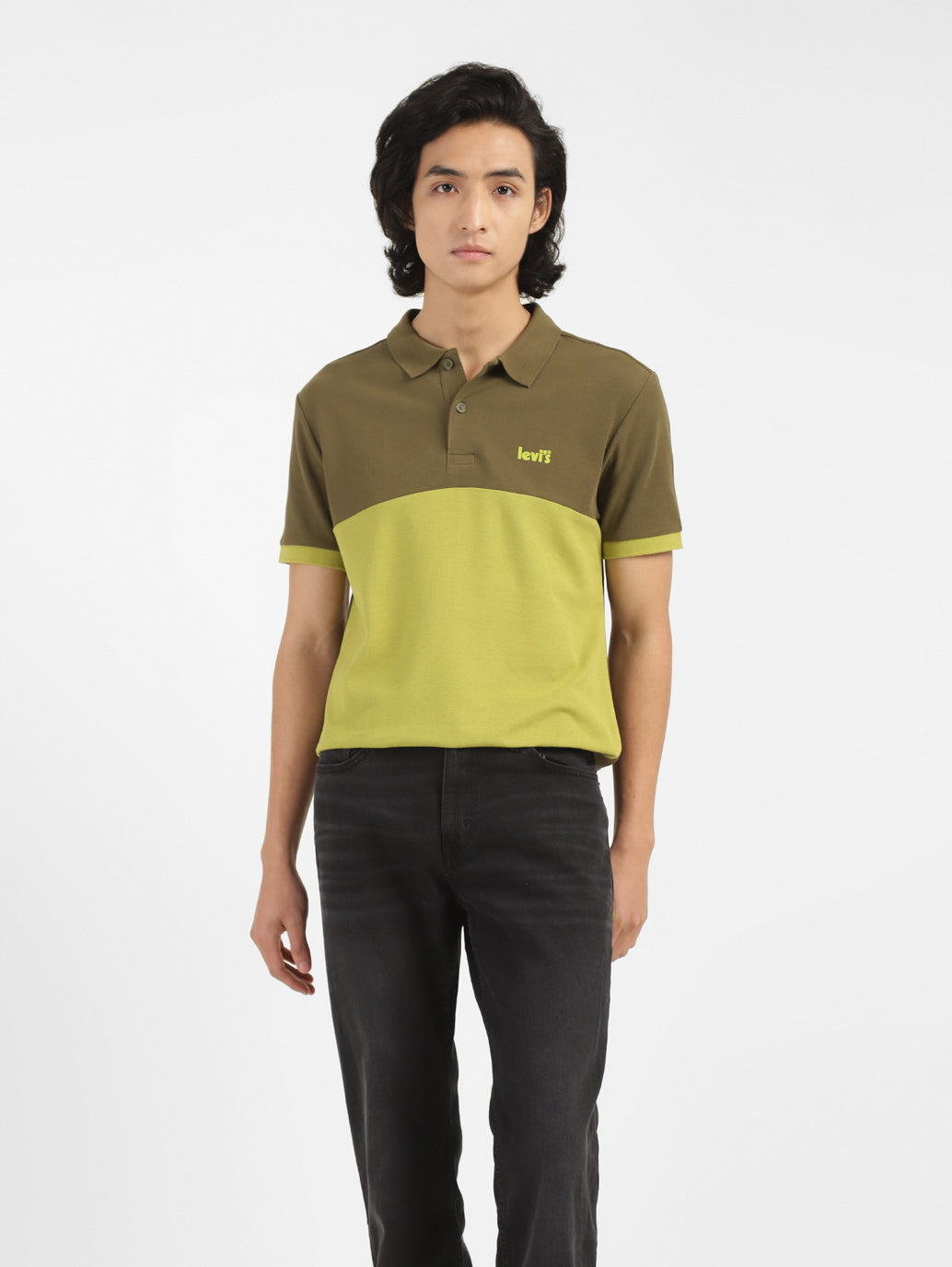 Men's Colorblock Polo T-shirt - 2faee26e-24a7-486b-8290-559c40f4b3b2 View