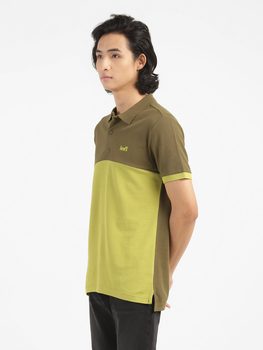 Men's Colorblock Polo T-shirt - 1e80715c-39c6-4967-ad67-7ad3d621c226 View