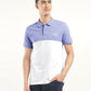 Men's Colorblock Polo T-Shirt - Front View