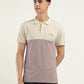 Men's Colorblock Polo T-Shirt - Front View