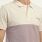 Men's Colorblock Polo T-Shirt - Detail View