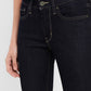 Women's 715 Navy Blue Flared Fit Mid Rise Jeans - f37a072d-3847-49b0-9332-e1e9af4ddd2f View